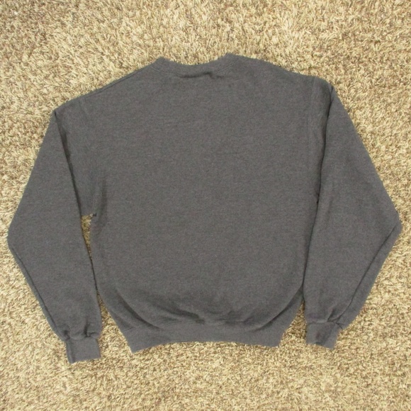 Ball State University Sweater Men Small Gray BSU Alumni Crewneck Fleece Pullover - Picture 2 of 8
